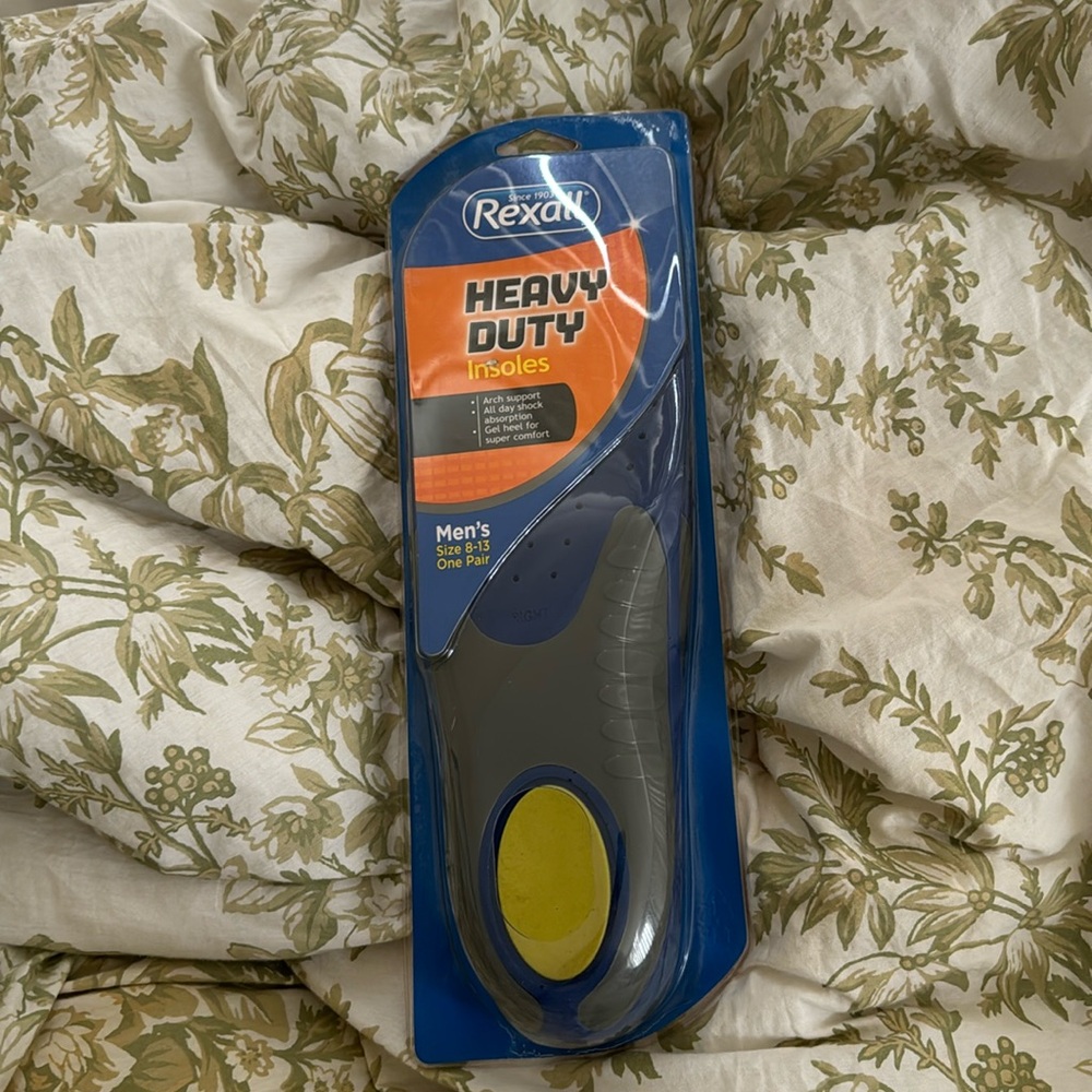 Rexall Heavy Duty Insoles Men’s Size 8-13